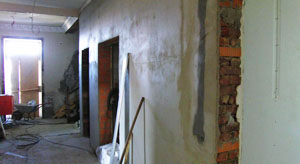 Sanierter Altbau vorher